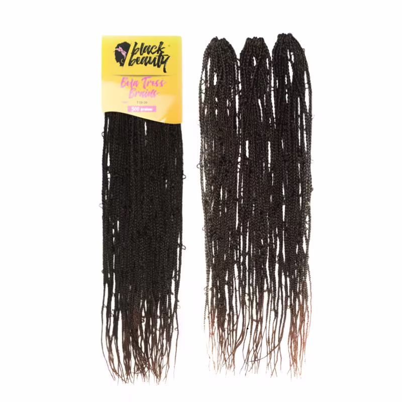 Cabelo Sintético Black Beauty  Bela Tress Braids 300g - T1B/30