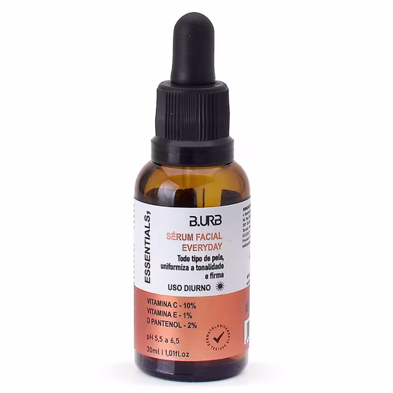 Sérum Facial Everyday Essentials Masculino Firma e Previne Rugas 30mL B.URB