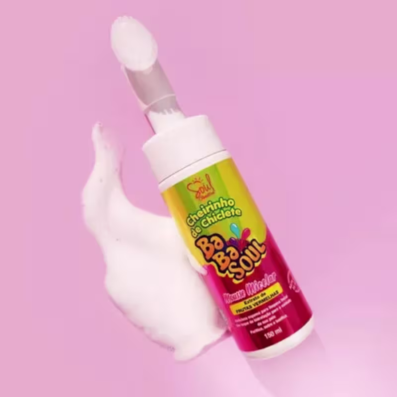 Babasoul Mousse Micelar Frutas Vermelhas 150ml