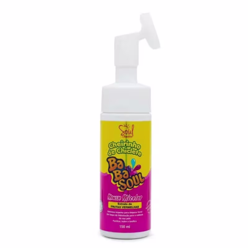 Babasoul Mousse Micelar Frutas Vermelhas 150ml