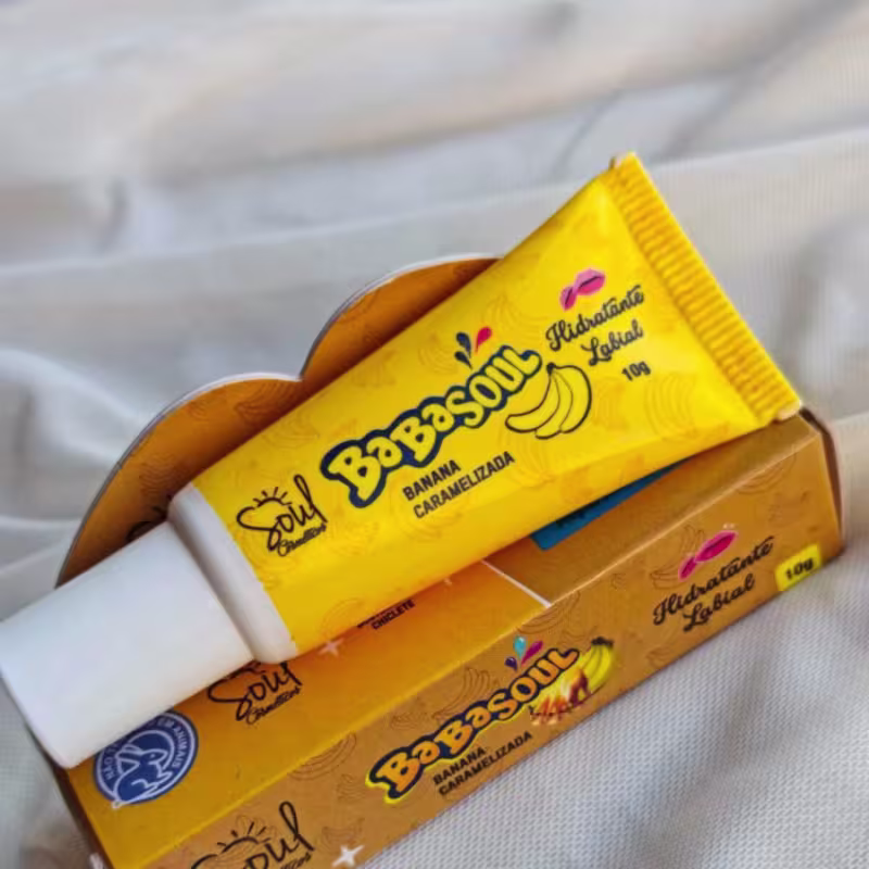 Babasoul Hidratante Labial Banana Caramelizada 10g