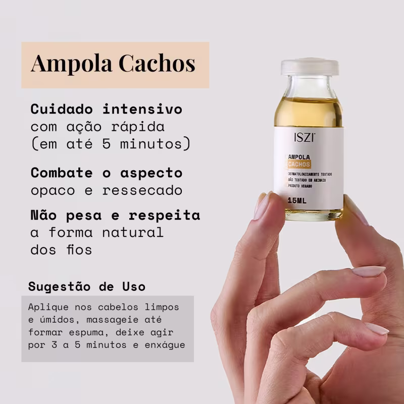 Ampola Cachos - Nutrição Express 15ml