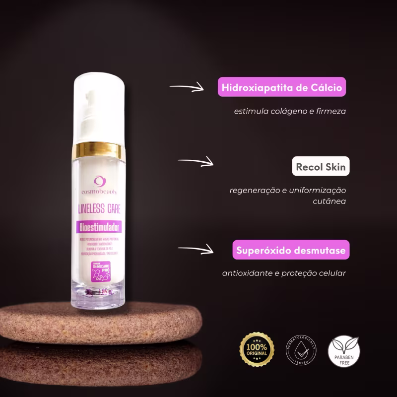 Cosmobeauty Lineless Care Creme Facial Bioestimulador 30g