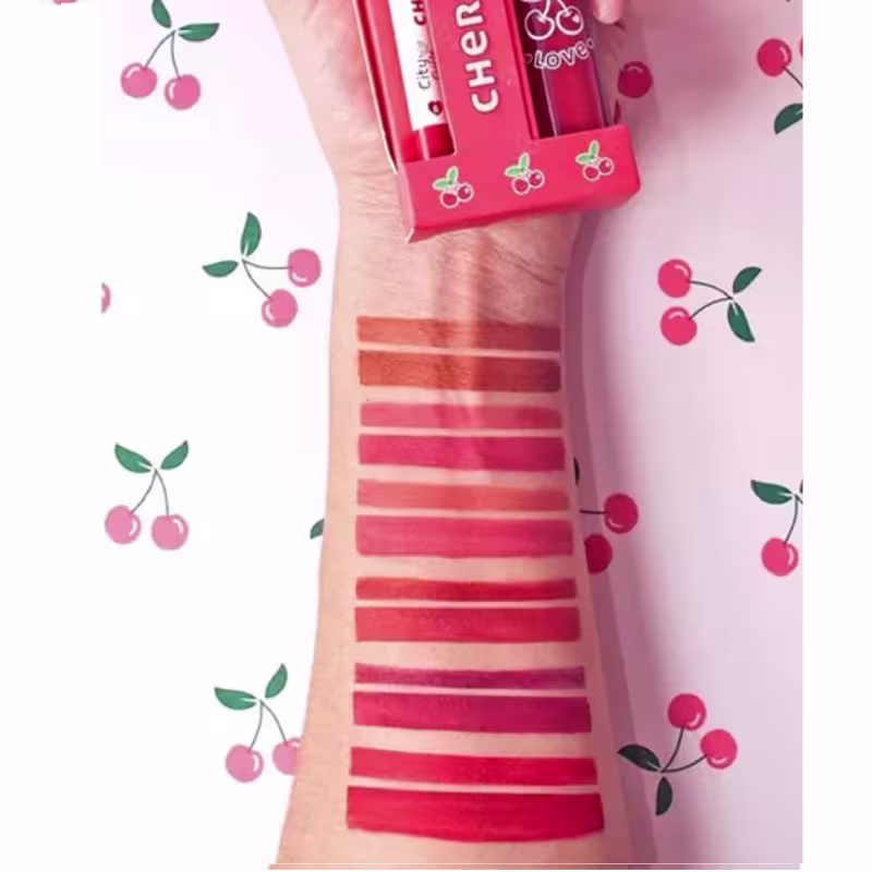 kit Lapis de Contorno Labial e Batom Matte City Girl COR:Kit 02