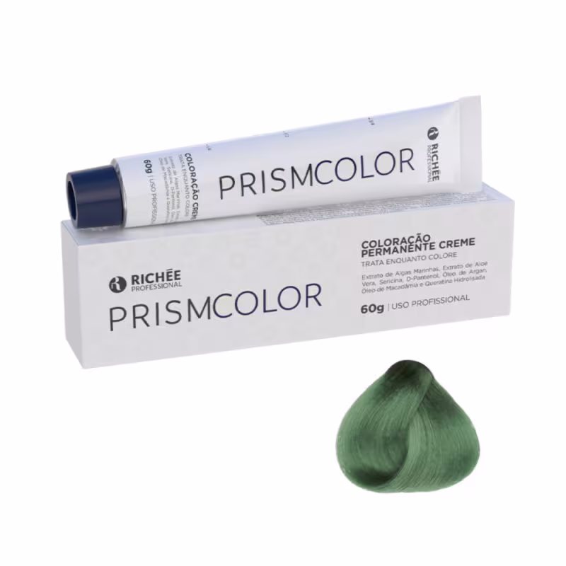 Coloração Richée Professional Prismcolor 0.13 Verde Mate 60g