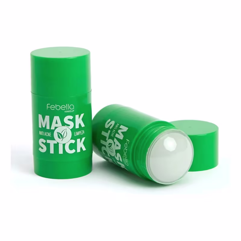 Máscara Stick Limpeza Facial Anti Acne Febella