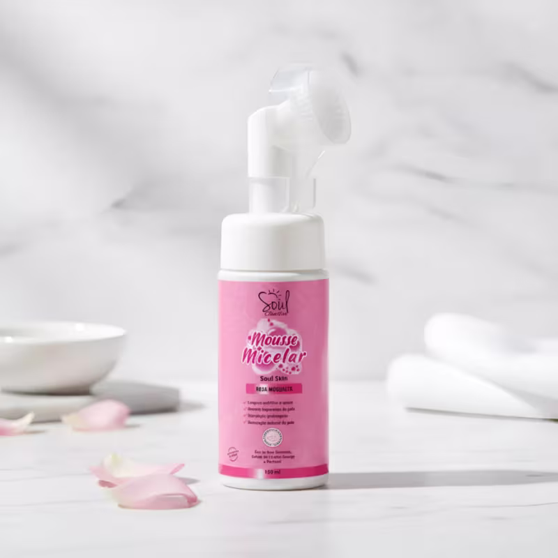 Mousse Micelar Oleosidade Espuma De Limpeza Facial 150Ml