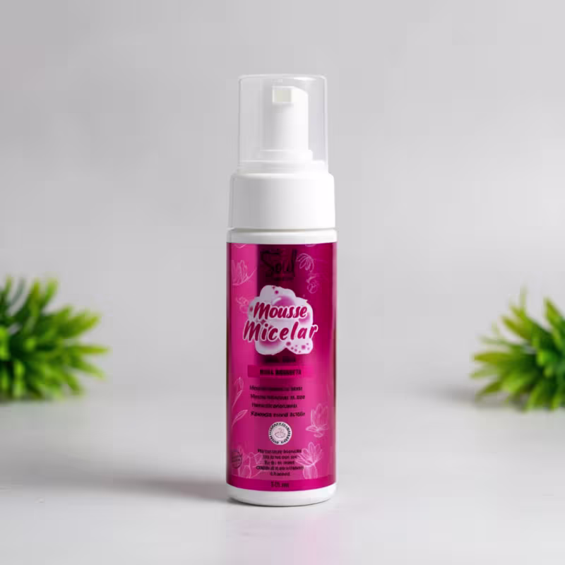 Mousse Micelar Oleosidade Espuma De Limpeza Facial 150Ml