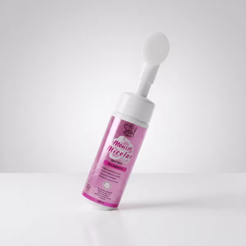 Mousse Micelar Oleosidade Espuma De Limpeza Facial 150Ml
