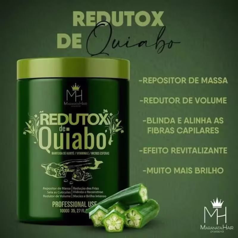 Redutox De Quiabo Maranata Hair 1Kg
