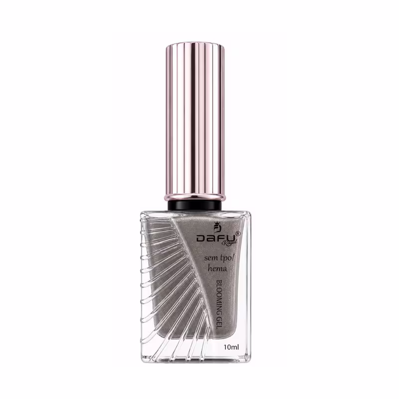Esmalte Em Gel Blooming Gel Efeito Marmore Dafu 10ml Cor: 12