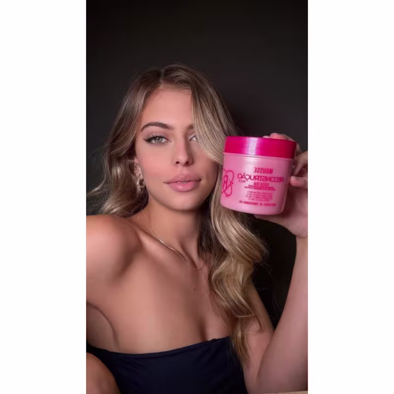 Máscara De Reconstrução Efeito Teia Maranata Hair 1Kg