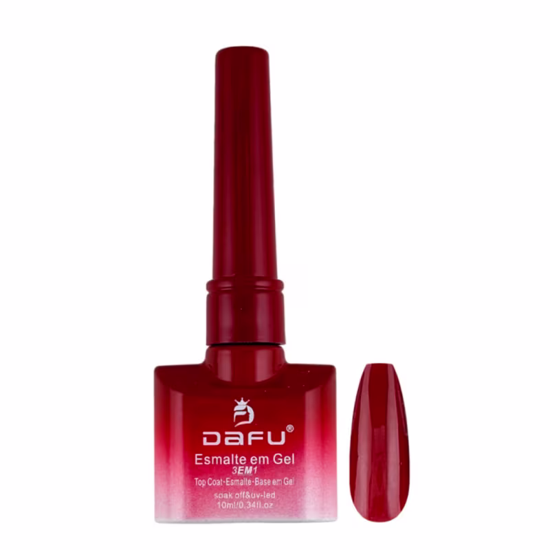 Esmalte Em Gel 3 Em 1 - 10Ml Dafu Cor:26