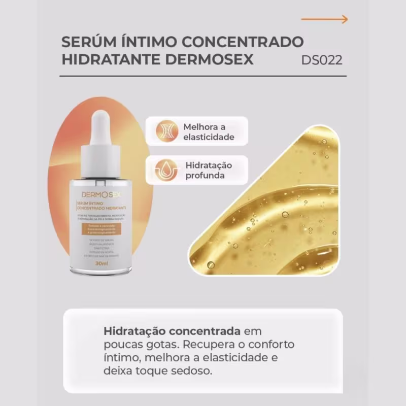 Hidratante Para Vulva Sérum Íntimo Feminino Pele Madura 40+