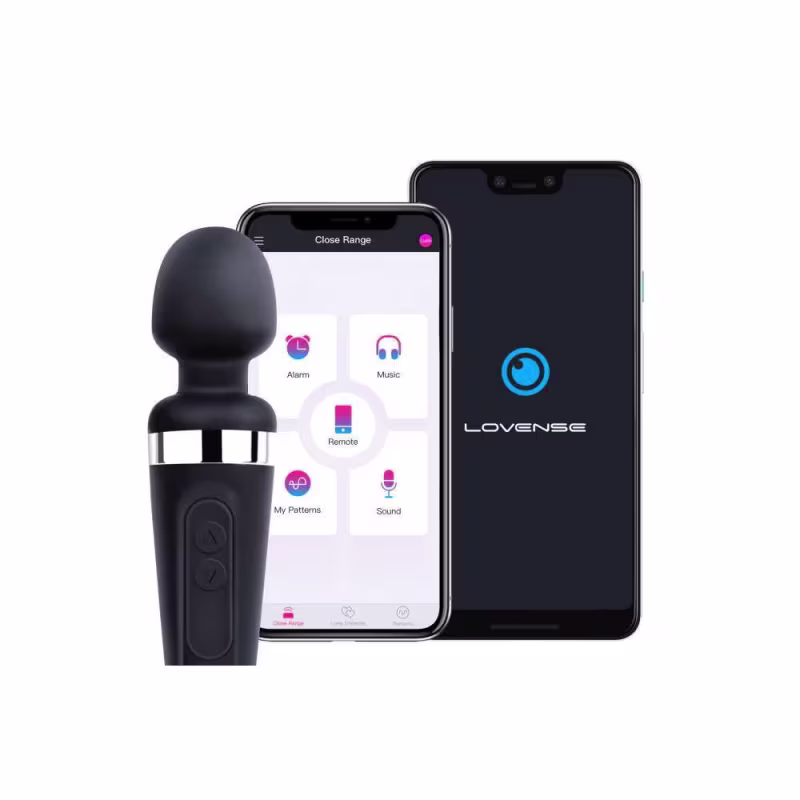 LOVENSE Domi 2 - Varinha Mágica mais potente do MUNDO controlado a distância do mundo via APP o queridinho no XVIDEOS