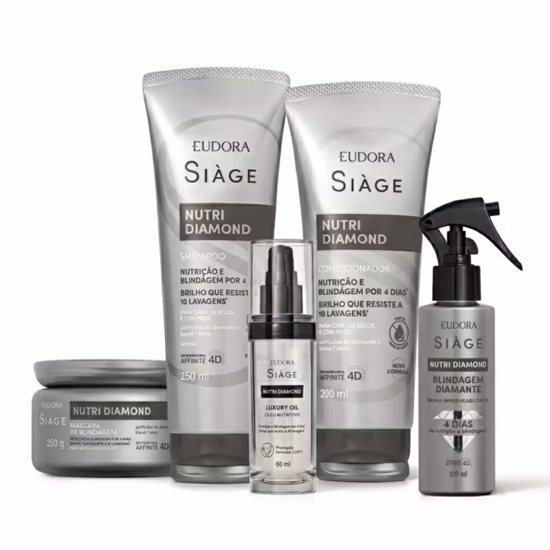Combo Siàge Nutri Diamond (5 itens)
