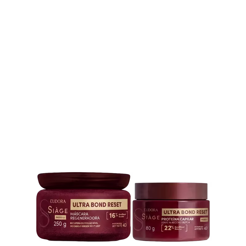 Kit Eudora Siàge Ultra Bond Reset Regenerador (2 Produtos)
