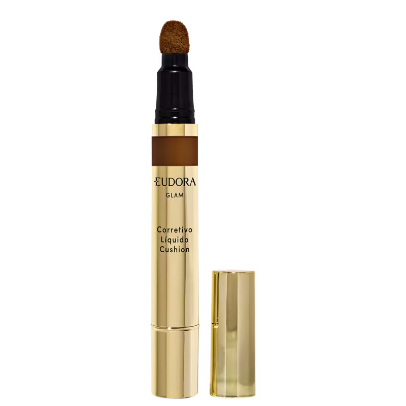 Eudora Glam Skin Sculpt Cor 85 - Corretivo Líquido Cushion 4ml