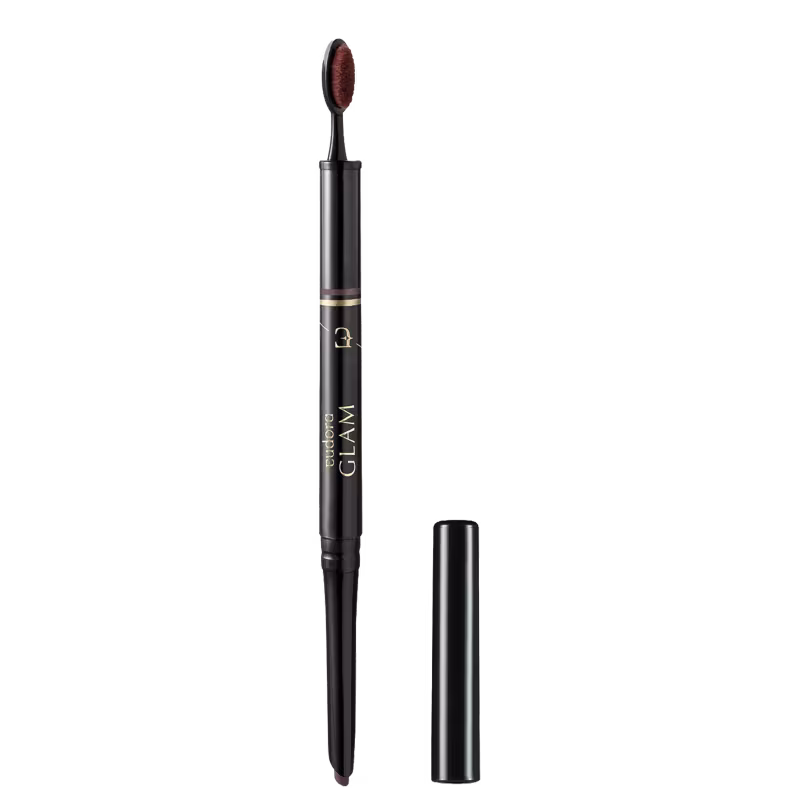 Eudora Glam Definição Perfeita Marrom Médio - Lapiseira Retrátil para Sobrancelhas 0,35g