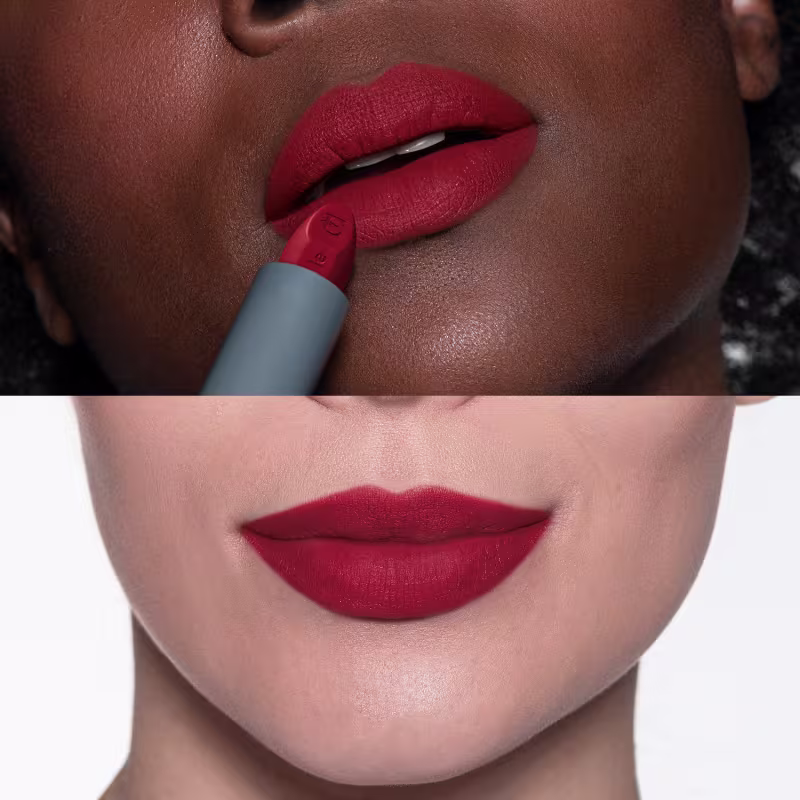 Batom Matte Vermelho Paparazzi Eudora Make Kiss Me 3,7g