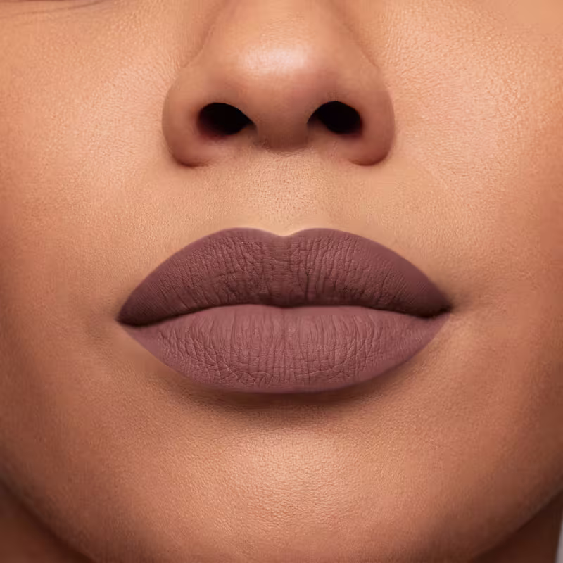 Batom Líquido Eudora Niina Secrets Skinny Matte Rosa Lótus, 5ml.