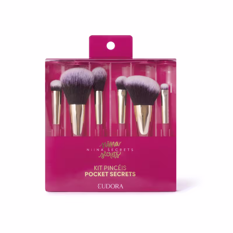 Kit Minipincéis Pocket Secrets Niina Secrets (6 itens)