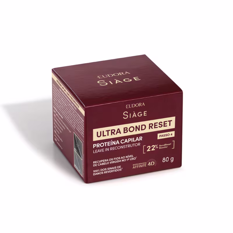 Leave-In Reconstrutor Proteína Capilar Siàge Ultra Bond Reset 80g