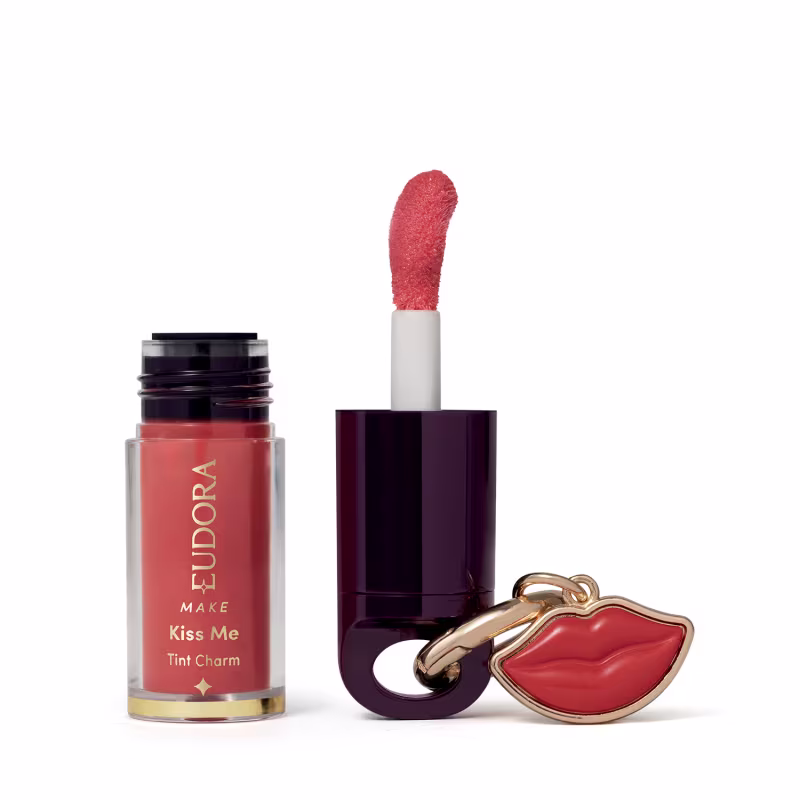Lip Oil Tint Charm Peach Eudora Make Kiss Me 2ml