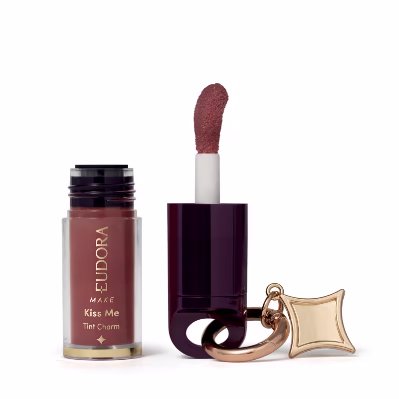 Lip Oil Tint Charm Brown Eudora Make Kiss Me 2ml