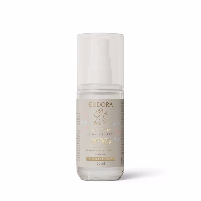 Body Splash Desodorante Colônia Mamãe Little Secrets Niina Secrets 60ml