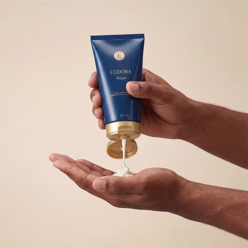 Eudora Royal Loção Hidratante Desodorante Corporal Masculino 150ml
