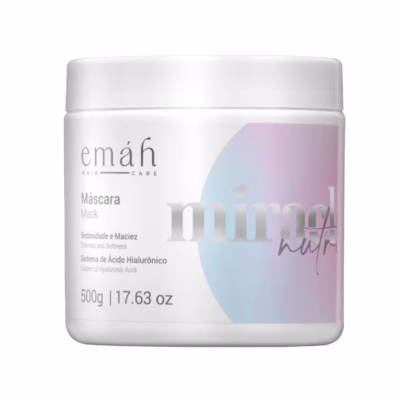 Kit Emáh Hair Care Miracle Nutrition Trio Basic Salon, 3 produtos.
