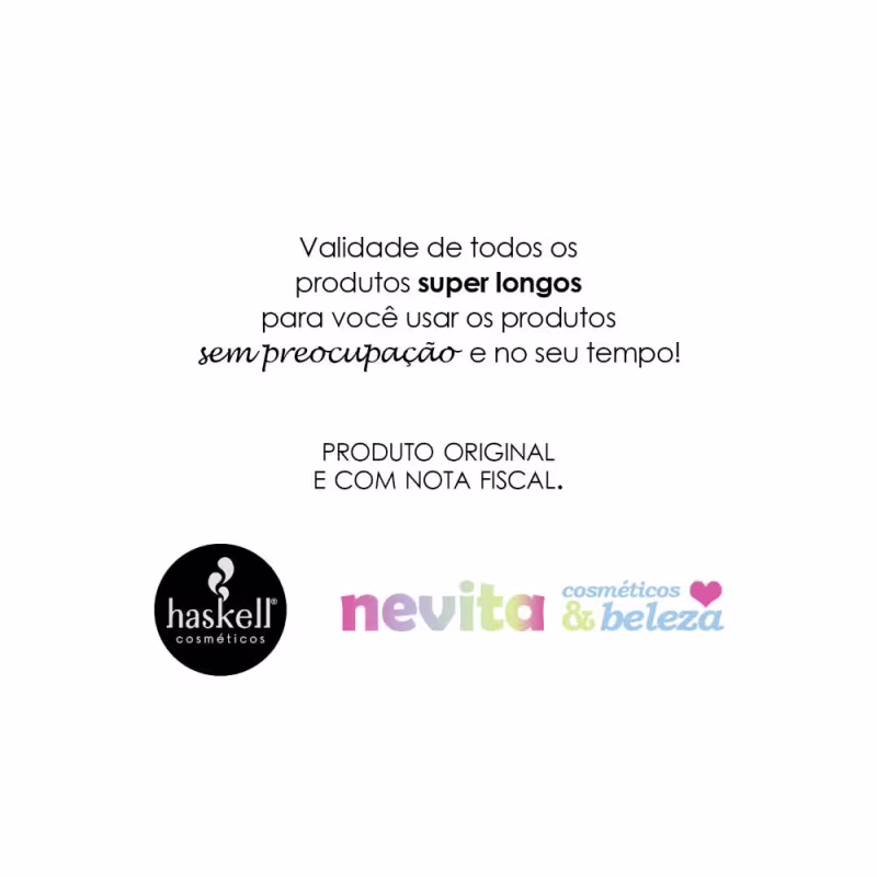 Kit Haskell Cavalo Forte Shp/Cond 300ml +3 Sachês Tratamento