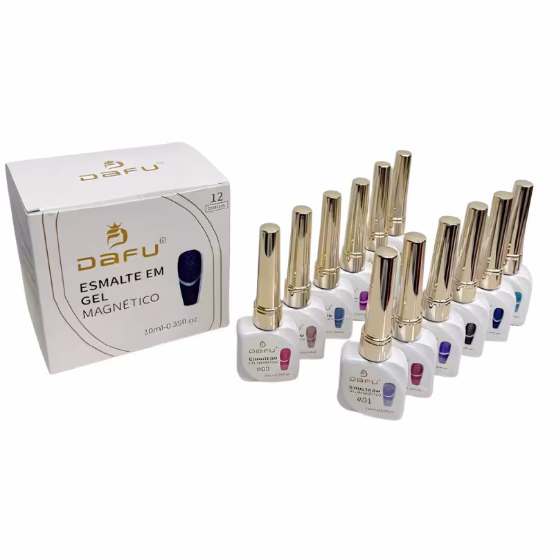 DAFU - Esmalte Magnético em Gel Led/Uv - Cor 08 - Coleção Tons da Galáxia - 10ml