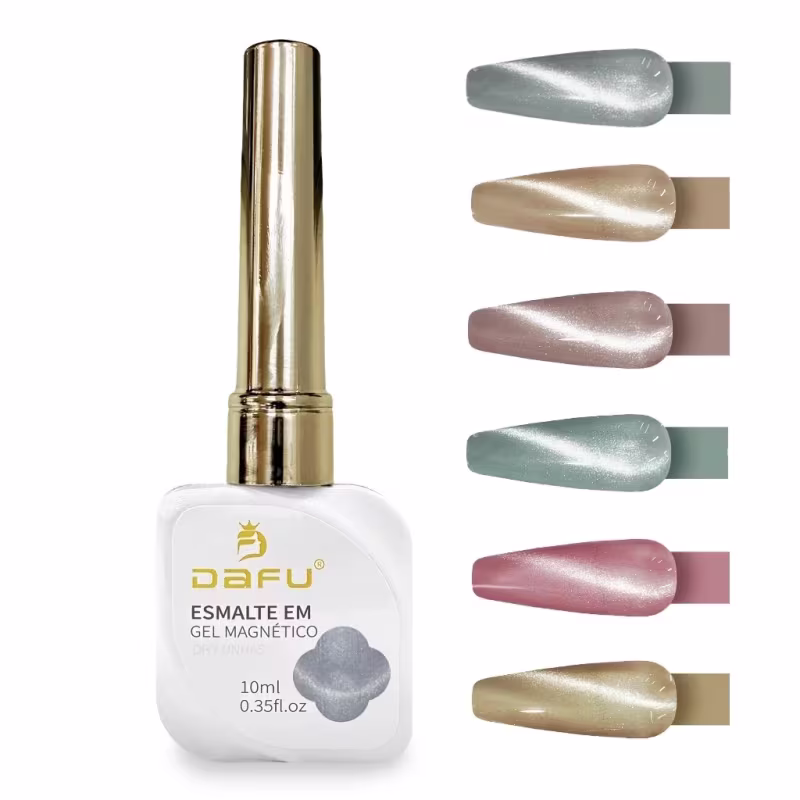 DAFU - Esmalte Magnético em Gel Led/Uv - Cor 03 - Coleção Luxo Cat Eye - 10ml