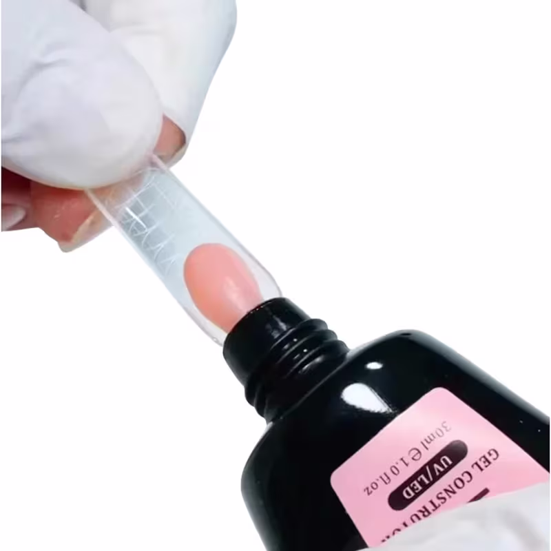 DAFU - Polygel Powder Led/Uv - Cor 02 White (Milk) para Alongamento Unhas Express com Anvisa