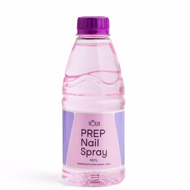 VÒLIA - Refil Frasco Prep Nails Spray Higienizante Para Alongamento de Unhas - 310ml
