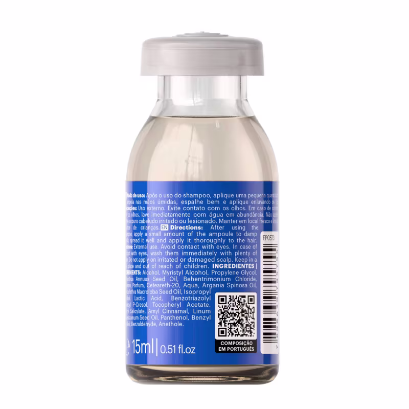 Ampola de Tratamento Banho de Verniz Hidrabrilho Felps Professional - 15mL