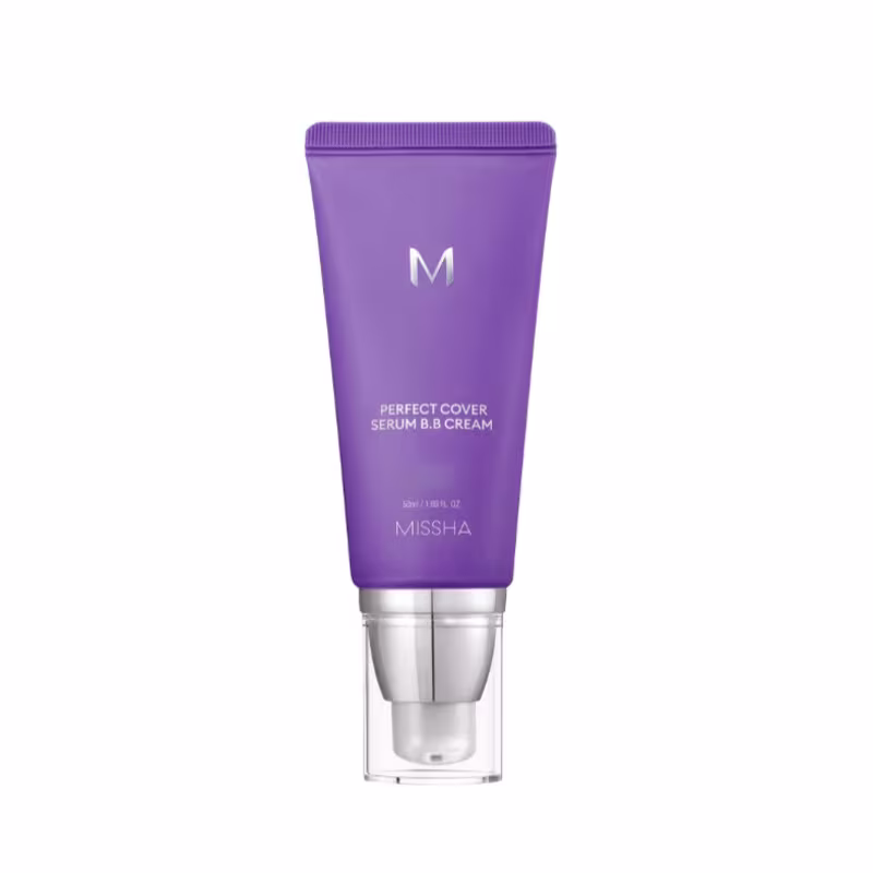 M Perfect Cover Serum BB Cream 50ml Missha - Base Facial - 25 Warm Beige