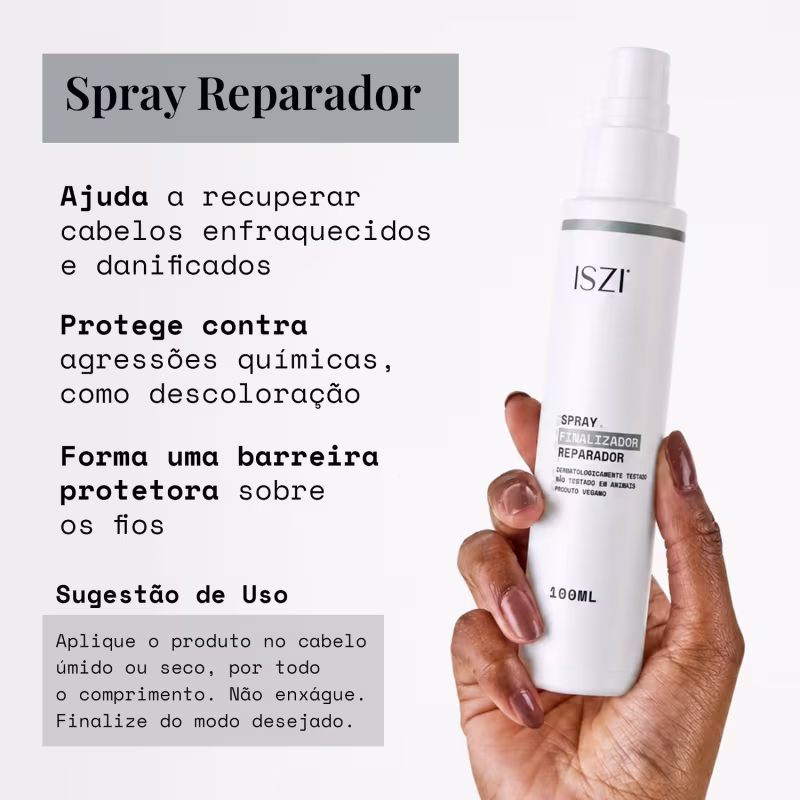 Spray Reparador - Proteção e Reparação 100ml