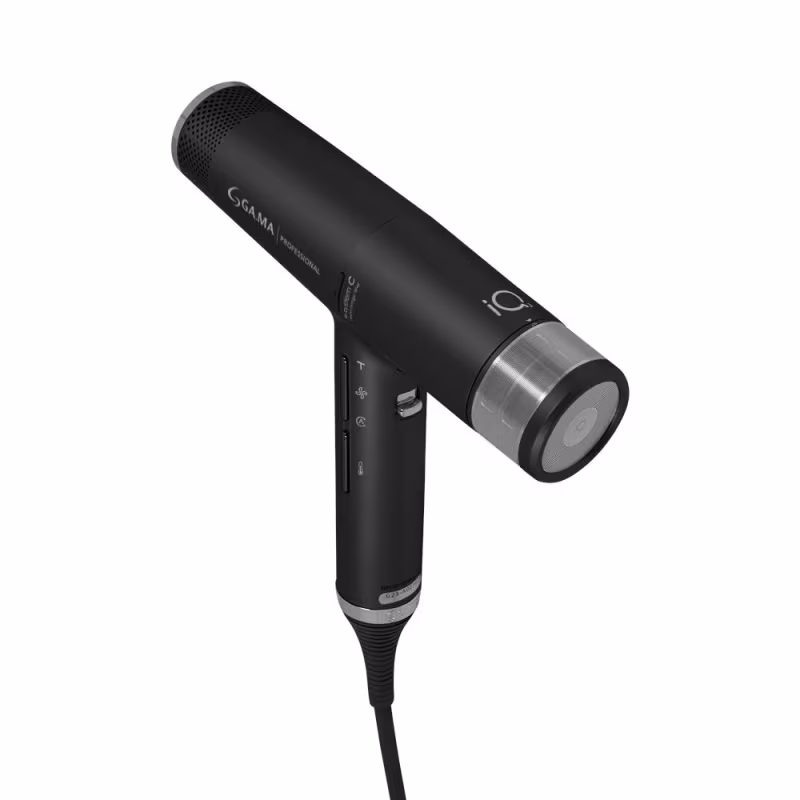 Kit Secador iQ3 Black e Modelador Salon Curl 9mm 220V