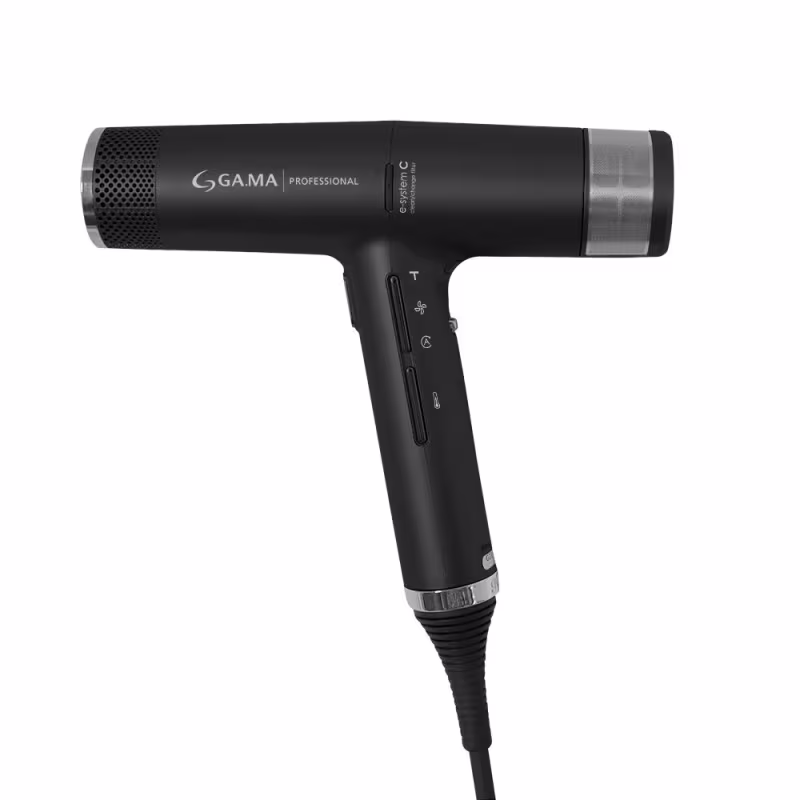Kit Secador iQ3 Black e Modelador Salon Curl 9mm 220V