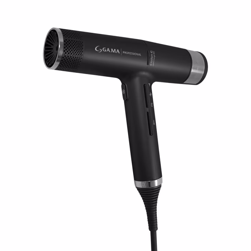 Kit Secador iQ3 Black e Modelador Salon Curl 9mm 220V
