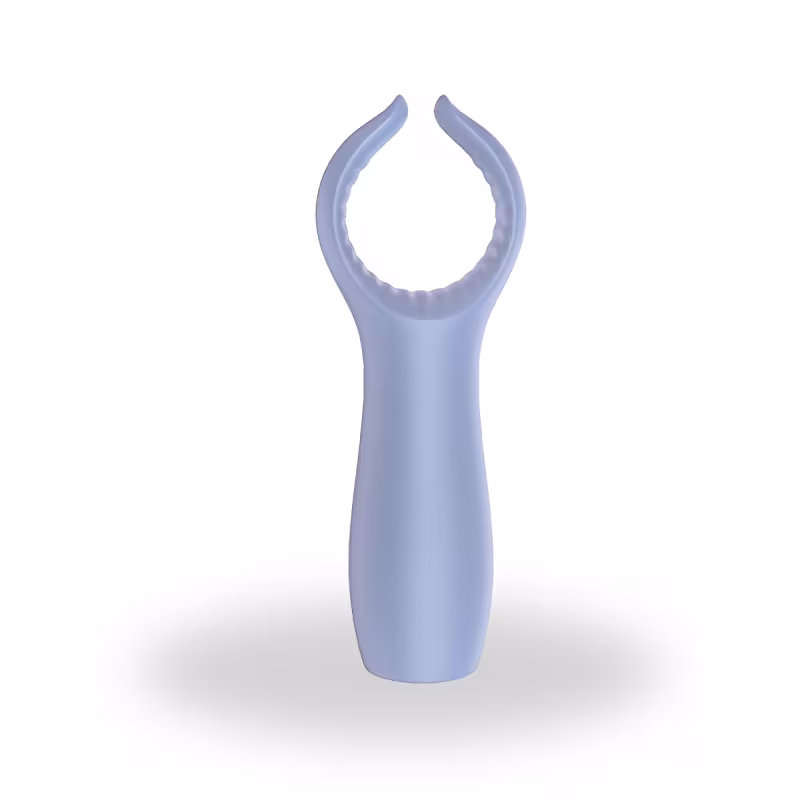 Grant S-Hande Vibrador Dupla Estimulação Pênis e Clitóris com Bullet Vibratório 11,5cm x 3cm Recarregável em Silicone