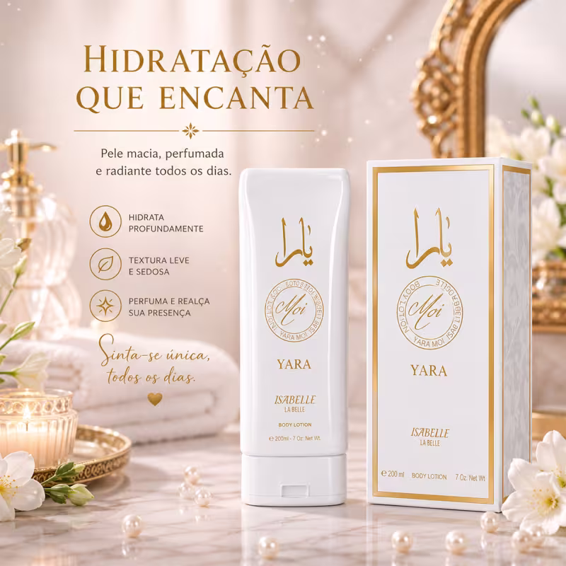 Hidratante Corporal Arabe Yara Moi 200ml - Isabelle La Belle