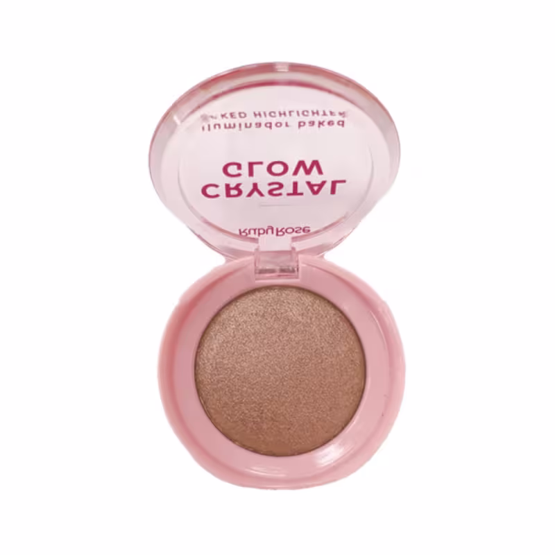 Crystal Glow Iluminador Baked - Ruby Rose - Pink Champagne