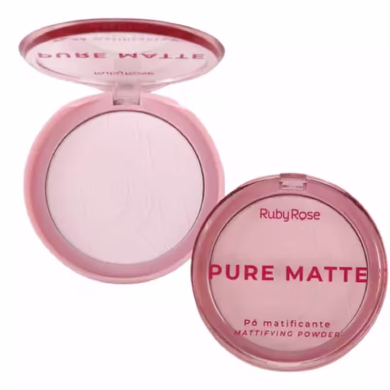 Pó Matificante Pure Matte By Ruby Rose Linha Rosa