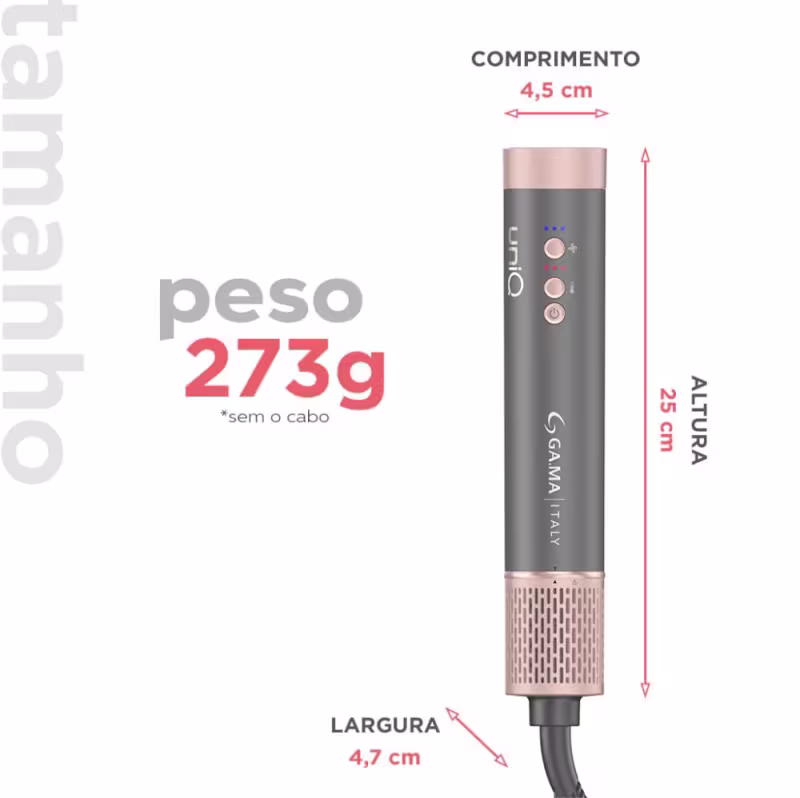 Secador Multistyler UniQ Flow 9 em 1 - Bivolt - Bivolt