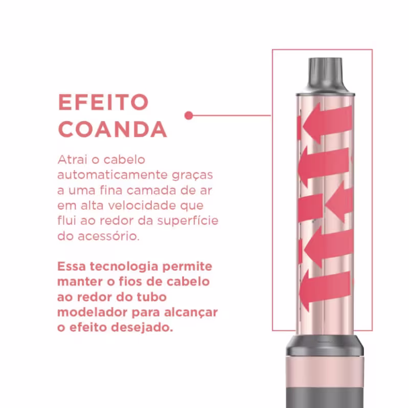 Secador Multistyler UniQ Flow 9 em 1 - Bivolt - Bivolt