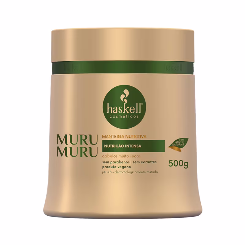 Kit Murumurú Haskell Shampoo + Condicionador + Manteiga Nutritiva 500ml/g